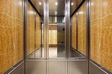 Glass Elevator Door